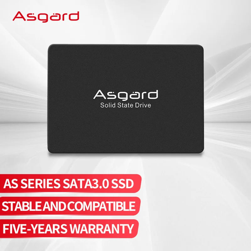 Asgard SSD SATA3 256GB 512GB 1T 2T SSD 2.5