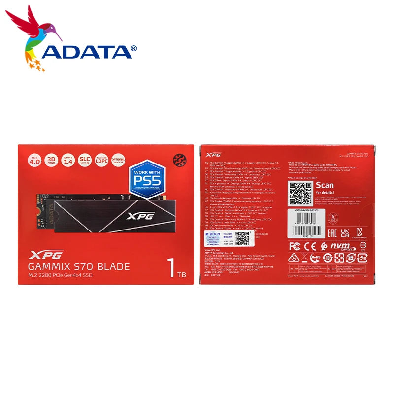 SSD XPG S70 Blade 1TB